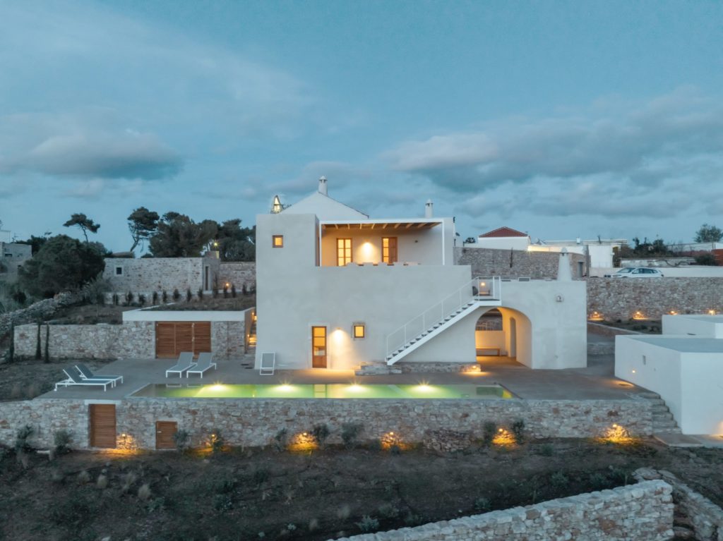 Villa privata a Citera, Grecia | Casa Kombonada